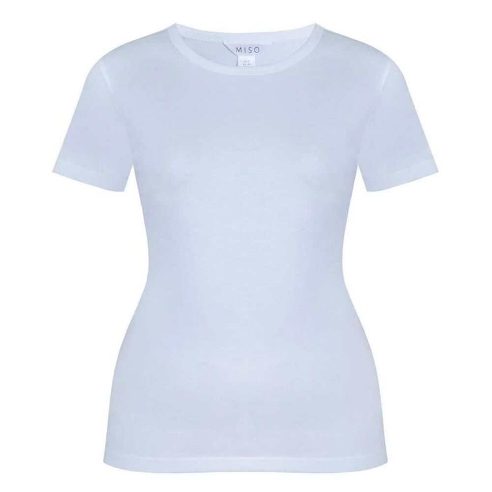 Miso Womens/Ladies Boyfriend T-Shirt / White